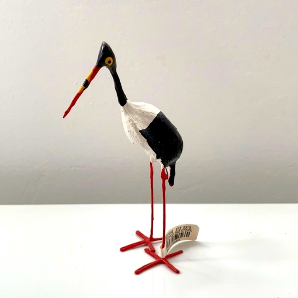 West Elm Seedpod Bird (Saddle-billed Stork)